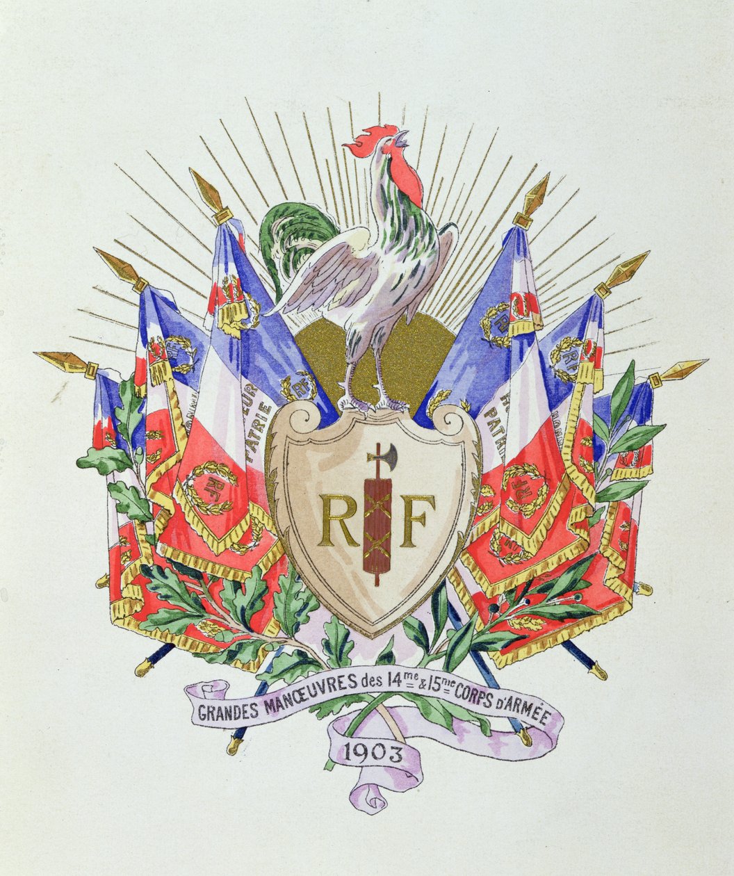 Symbole national de la République française, 1903 - French School