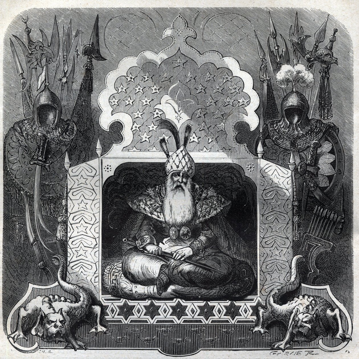 Portrait de Bayezid I (Bajazet) - French School