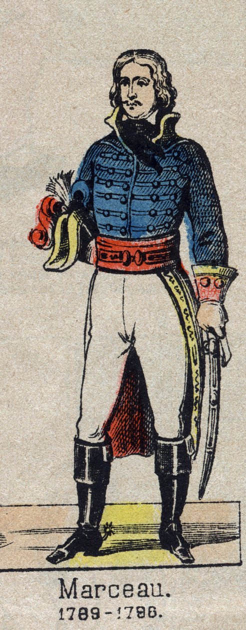 Portrait du Général Marceau (1769-1796). - French School