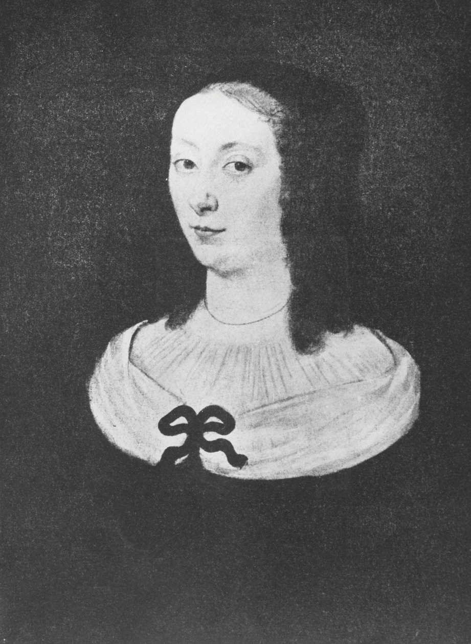 Portrait de Gilberte Perier - French School