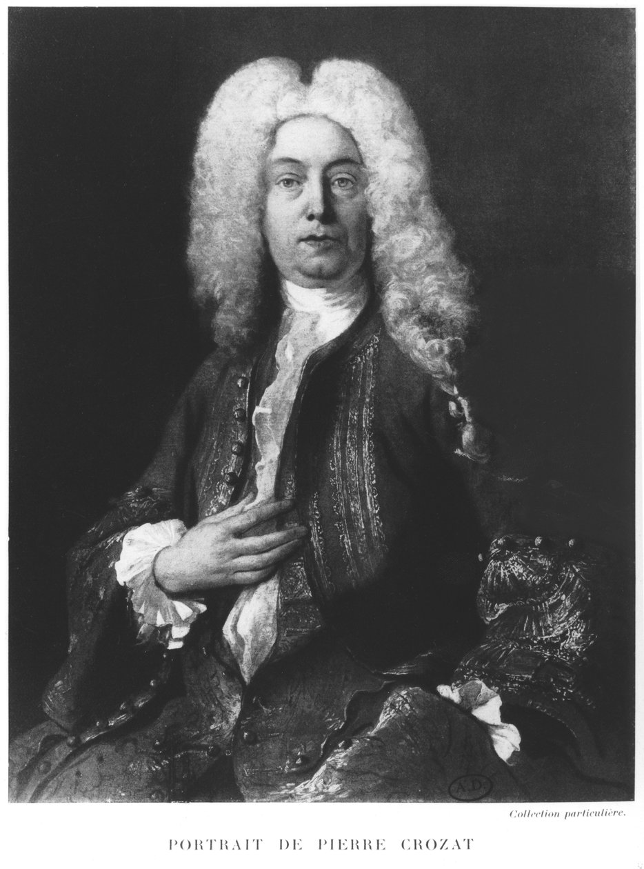 Portrait de Pierre Crozat (16615-1740) - French School