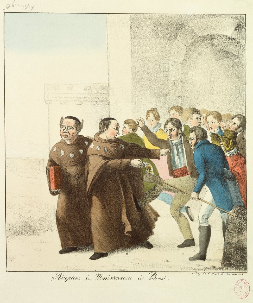 Réception des missionnaires à Brest - French School