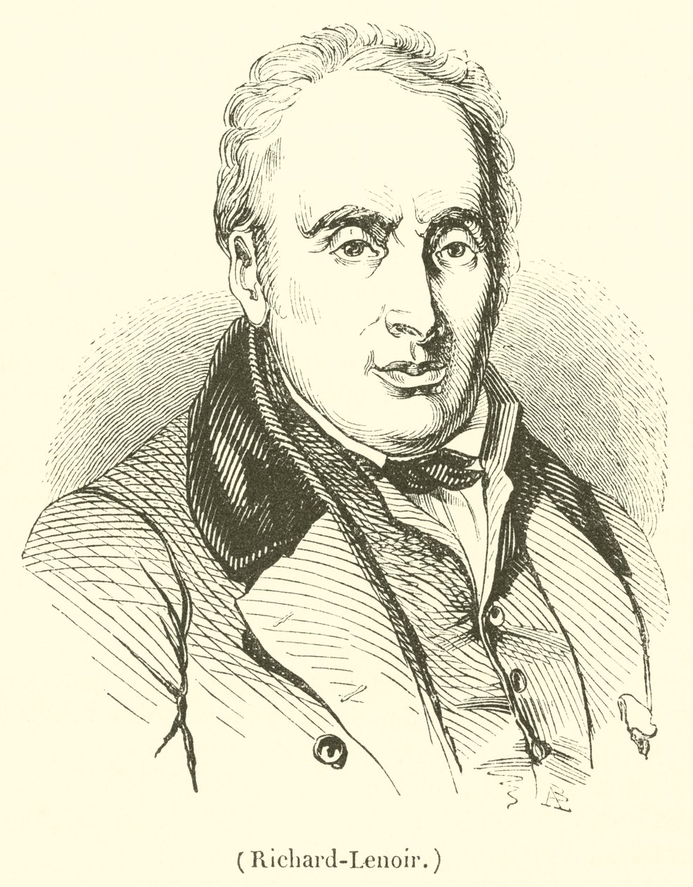 Richard-Lenoir (gravure) - French School