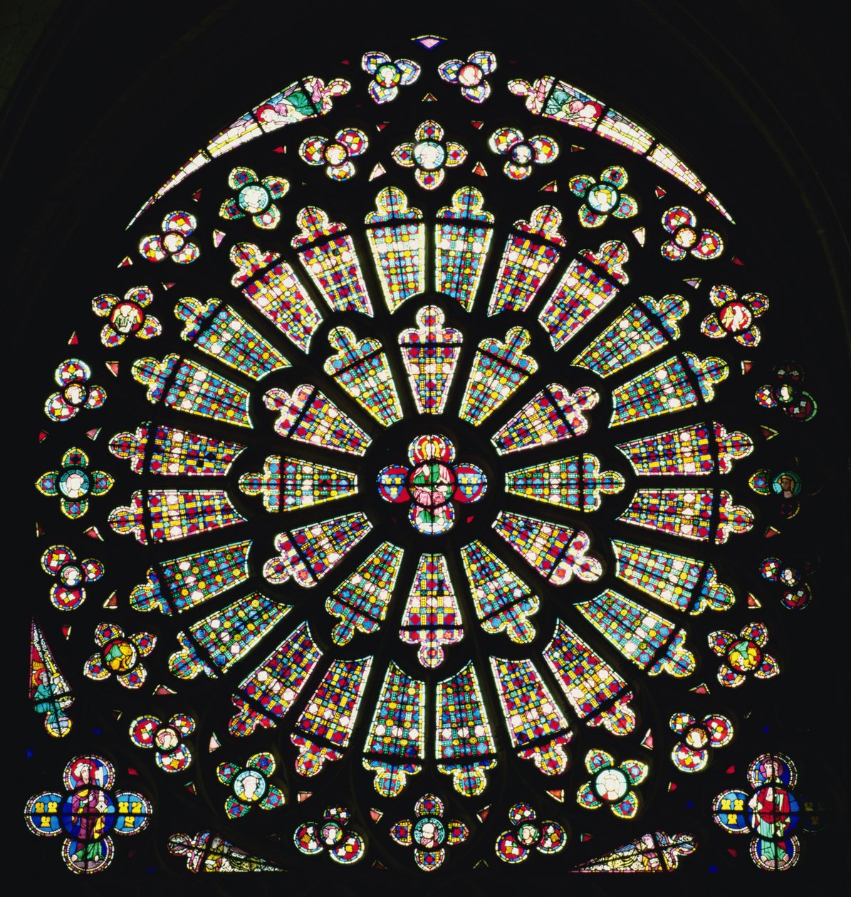 Rosace sud, c.1320 - French School