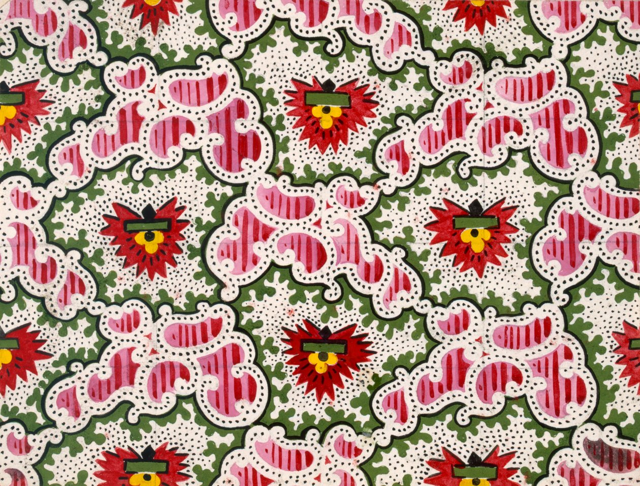 Motif textile - French School
