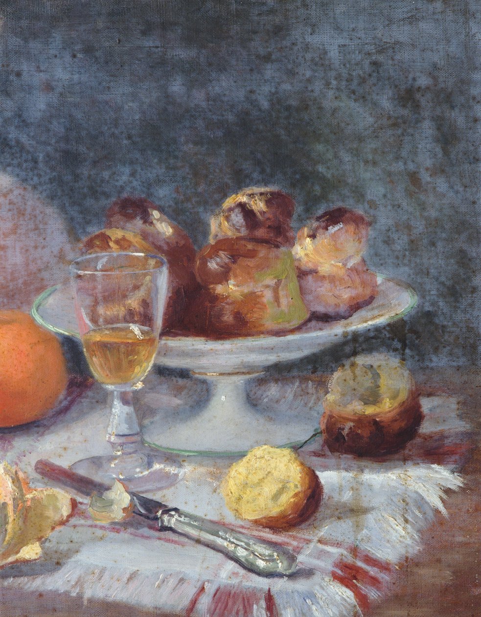 Le goûter avec des brioches - French School