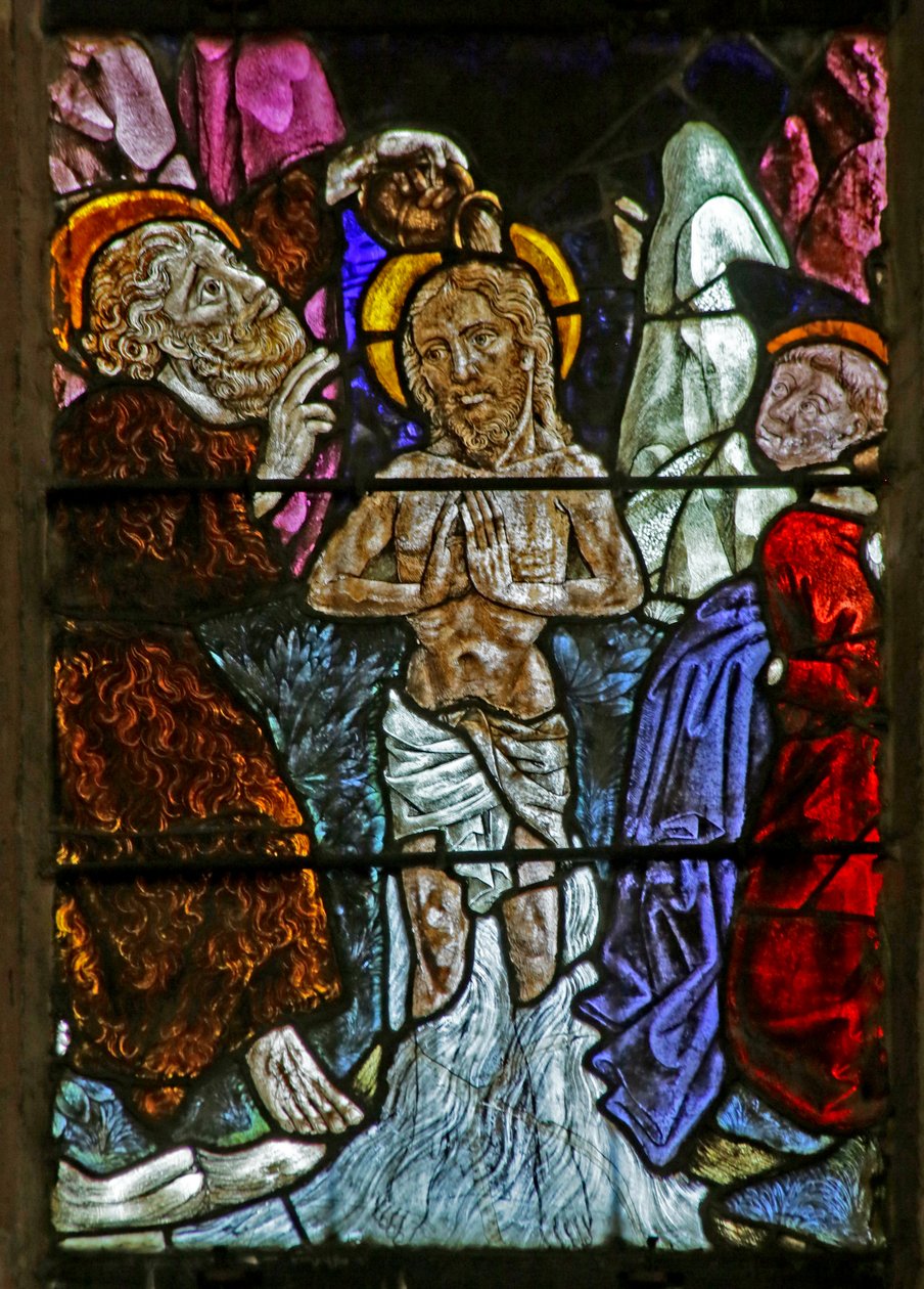 Le Baptême dans le Jourdain - French School