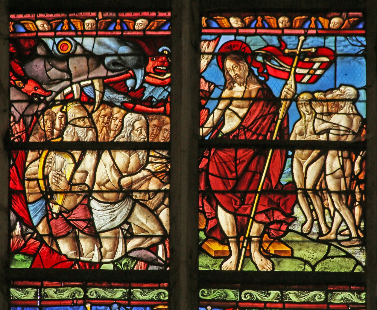 La Résurrection : la Descente aux Enfers - French School