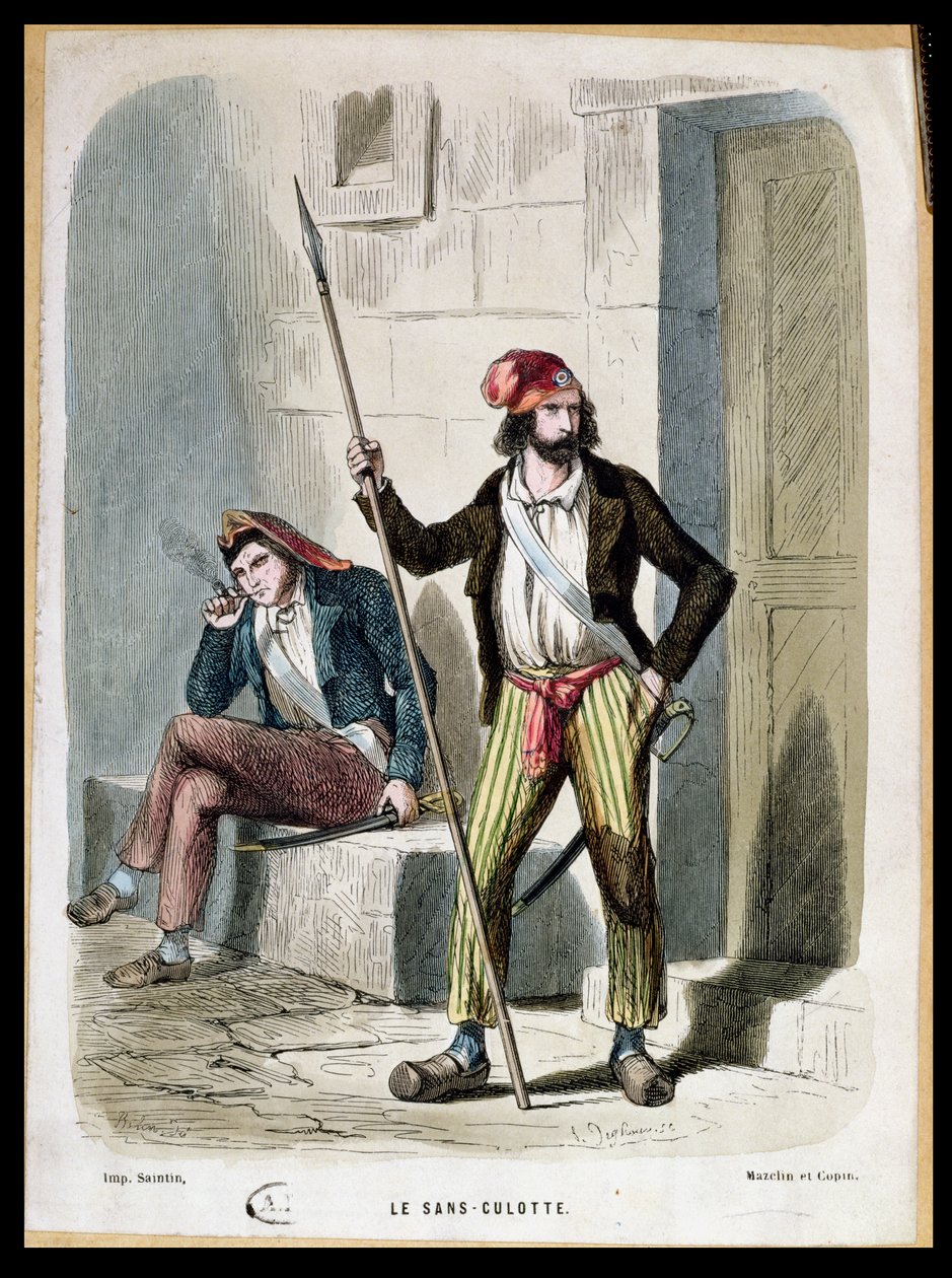 Le Sans-Culotte - French School