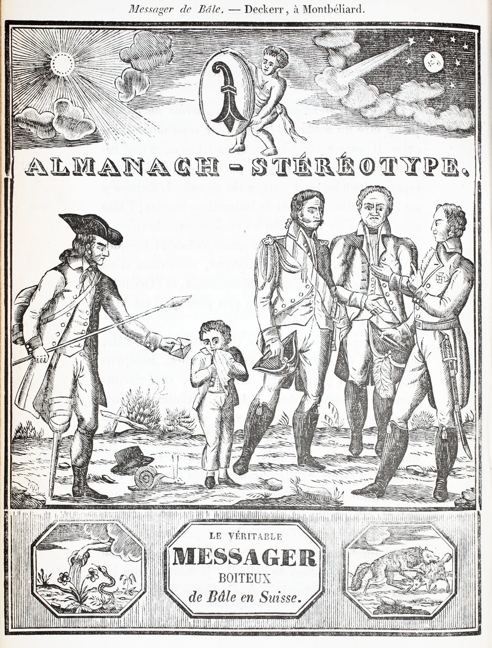Le Véritable Messager Boiteux, Bâle, Suisse - French School