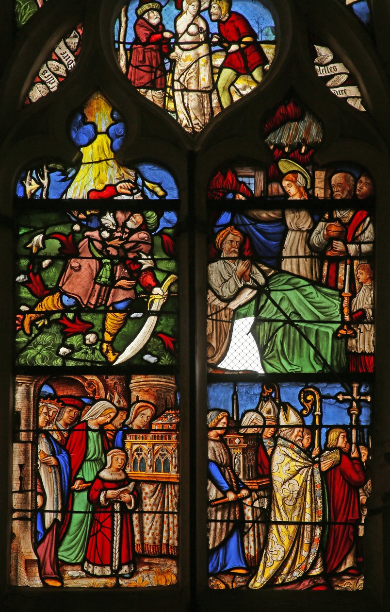 Le châtiment et la mort du père de Barbara - French School