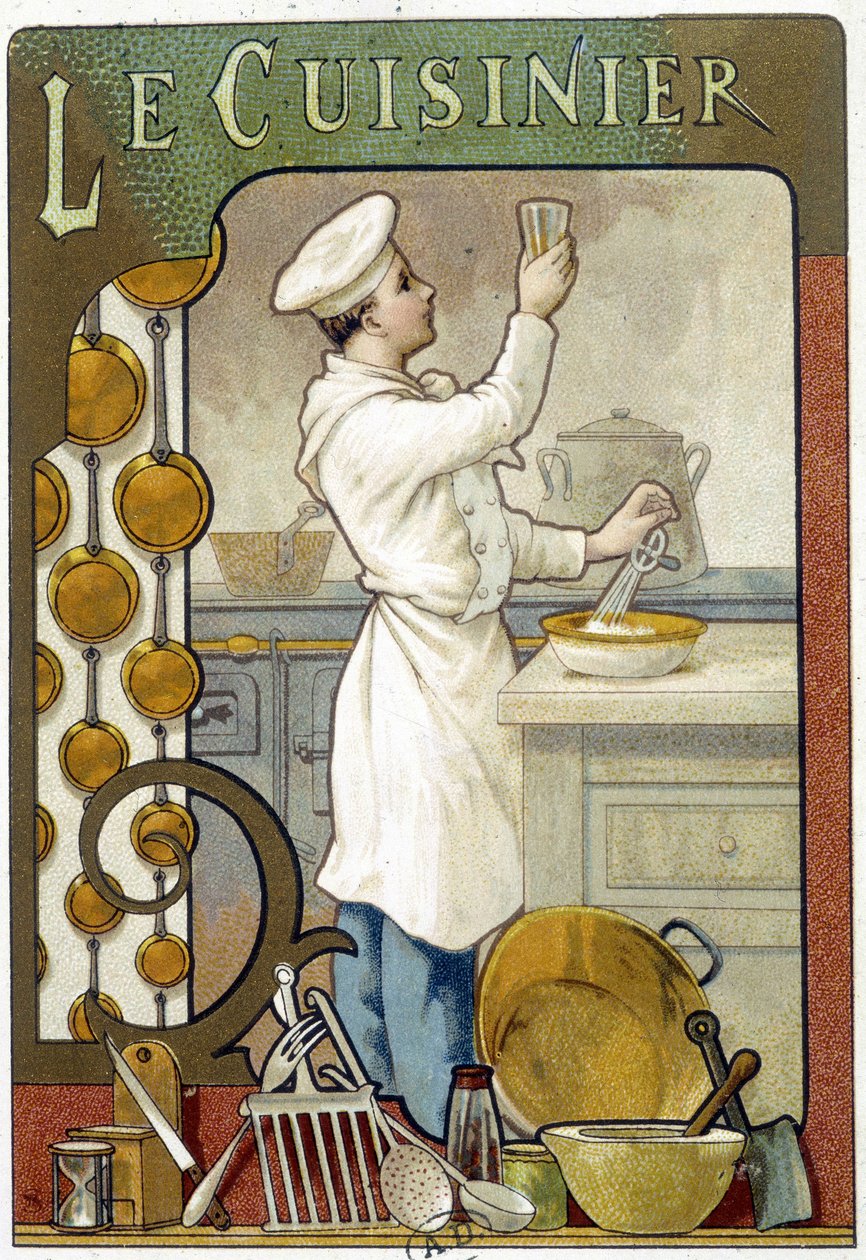 Le cuisinier - French School