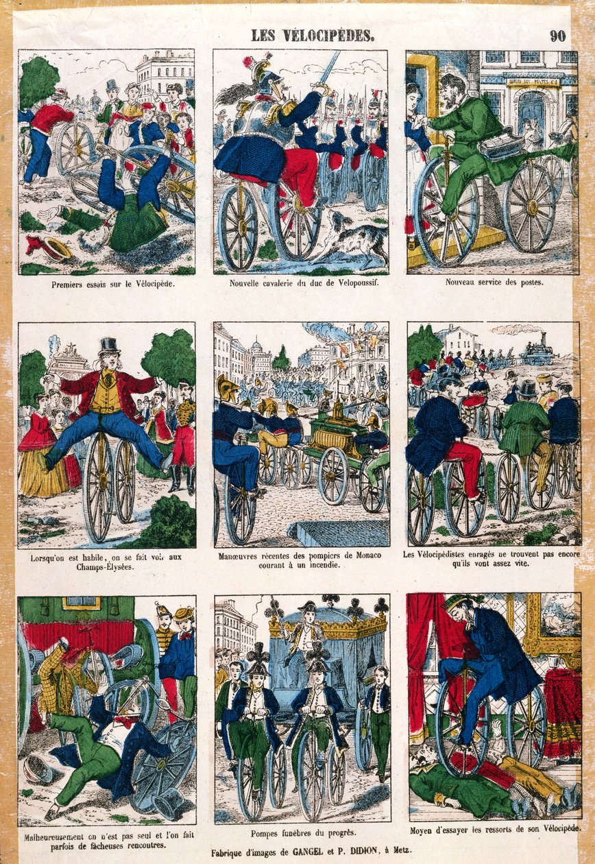 Vélocipèdes - French School