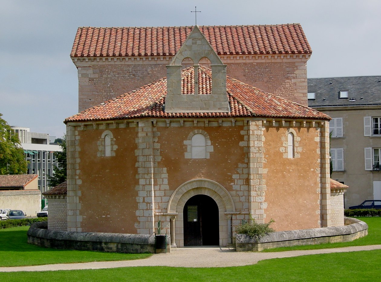 Vue du baptistère de Saint-Jean - French School