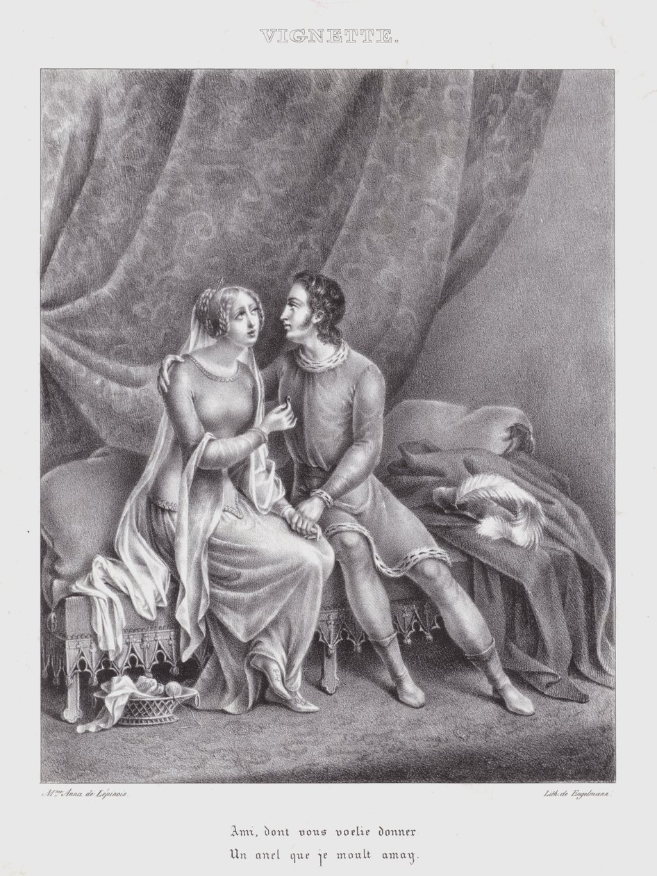 Vignette (litho) - French School