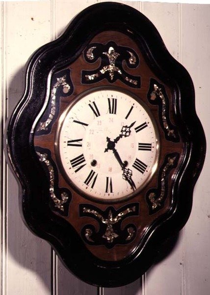 Horloge de vignoble, française - French School