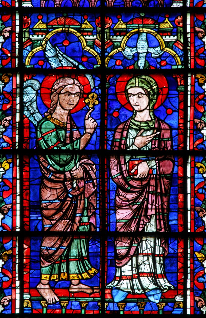 Vierge Marie - Annonciation - French School