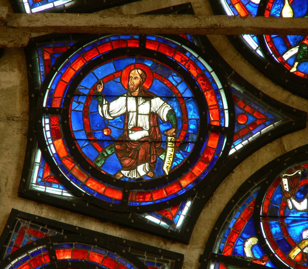 Fenêtre w100 représentant Saint Paul - French School