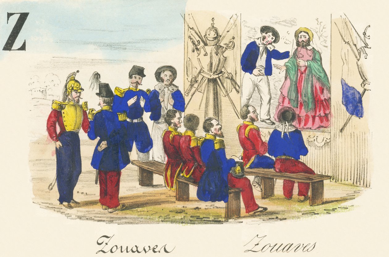 Zouaves — Zouaves - French School