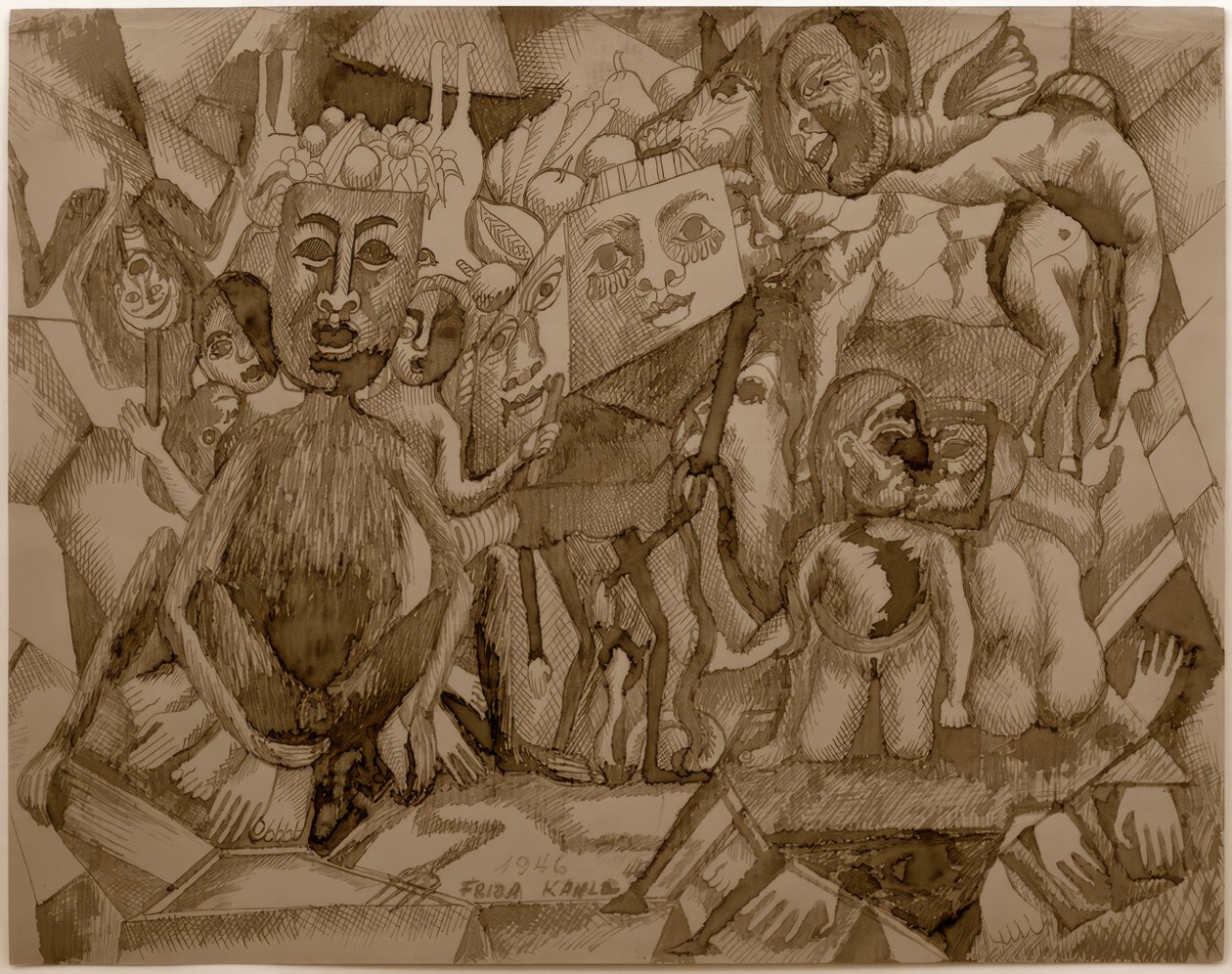 Masques - Frida Kahlo