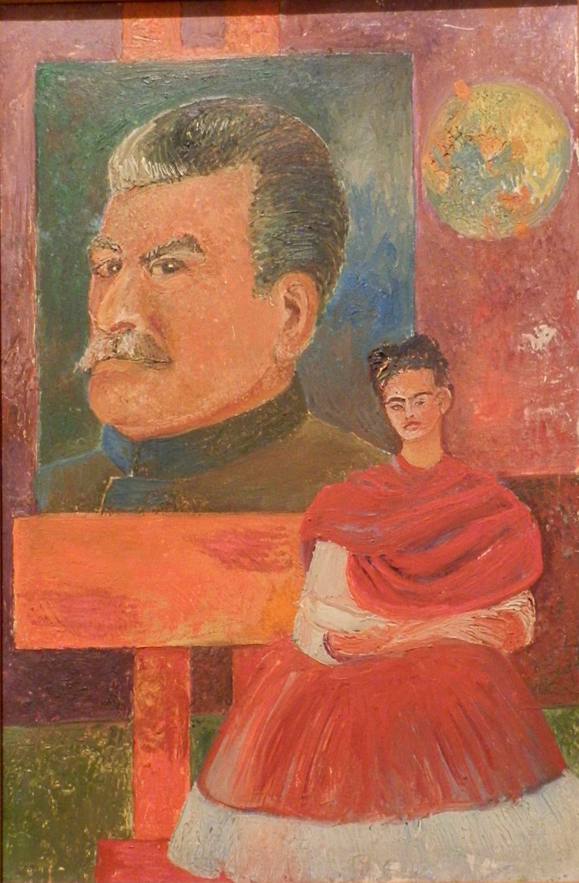 Autoportrait avec Staline - Frida Kahlo
