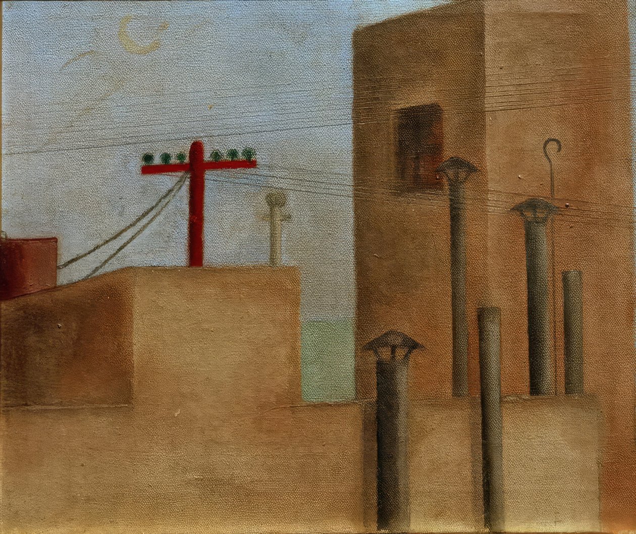 Paysage urbain - Frida Kahlo
