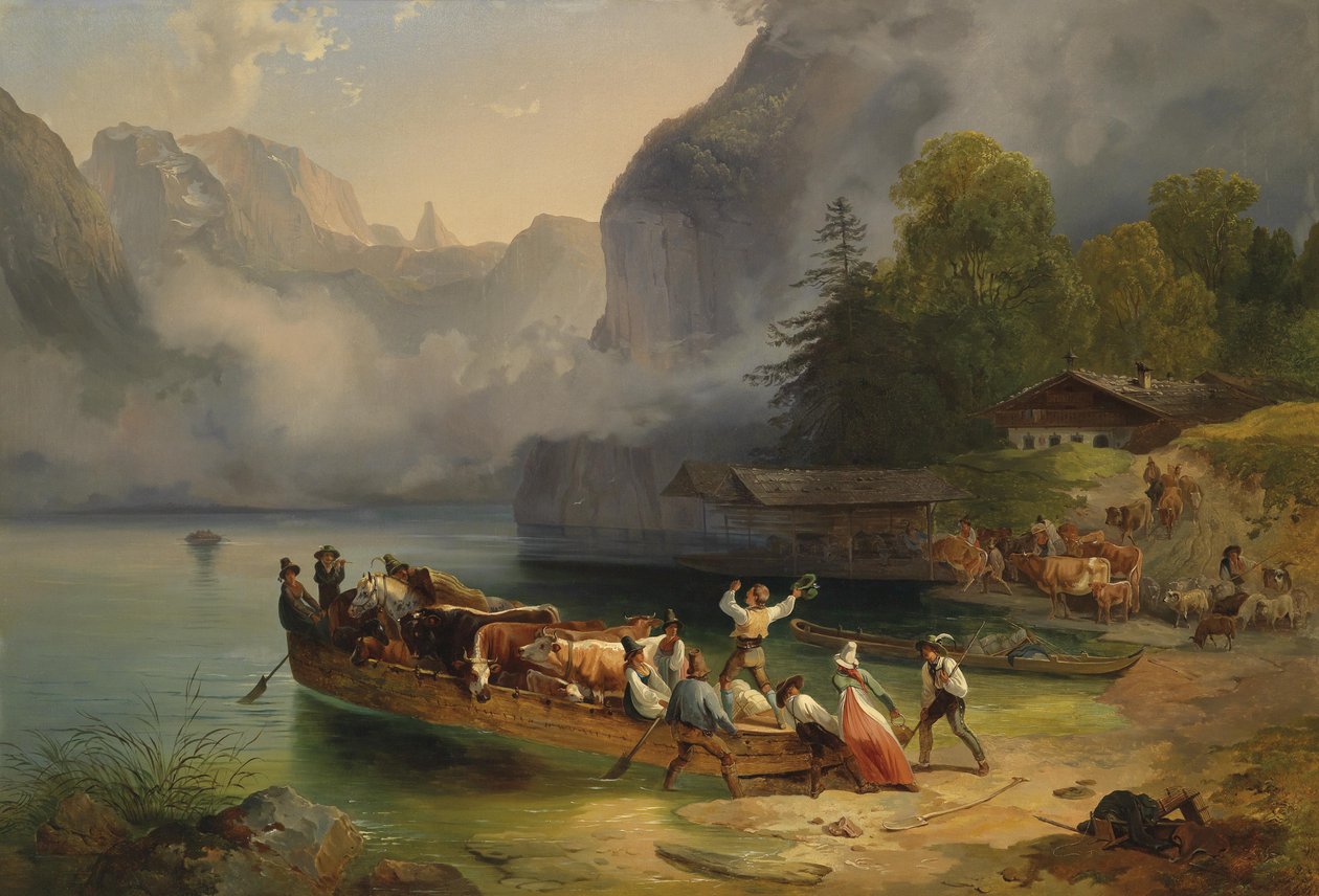 Königssee - Friedrich Gauermann