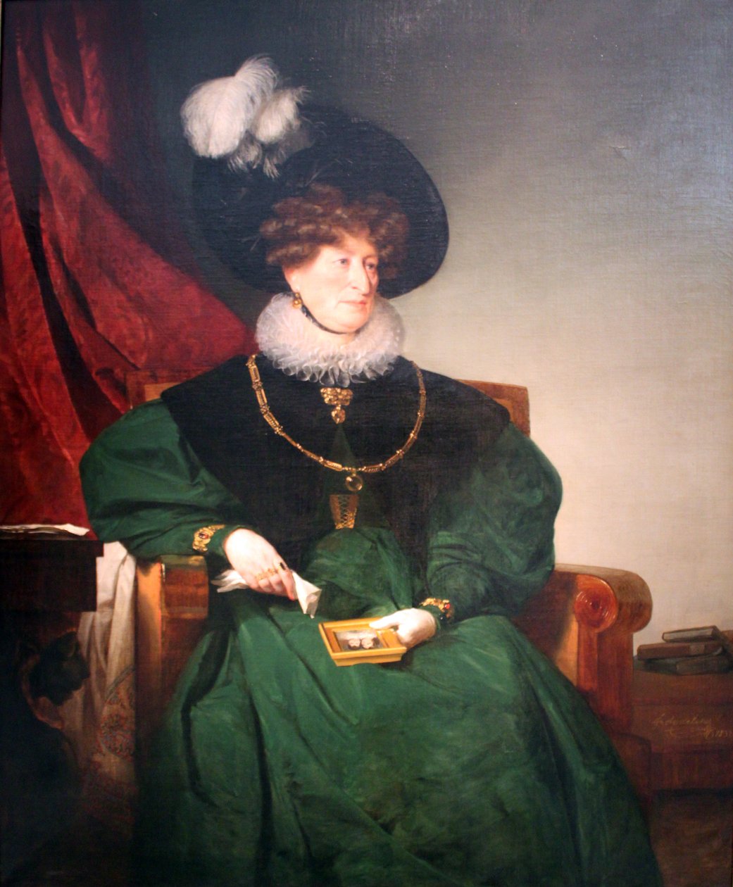 Portrait de la baronne Cecilie von Eskeles, née Itzig à Vienne - Friedrich von Amerling