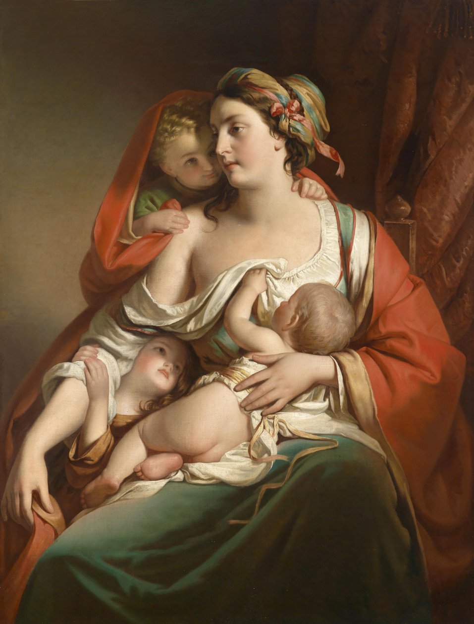 Caritas (cuisinière Katharina) - Friedrich von Amerling