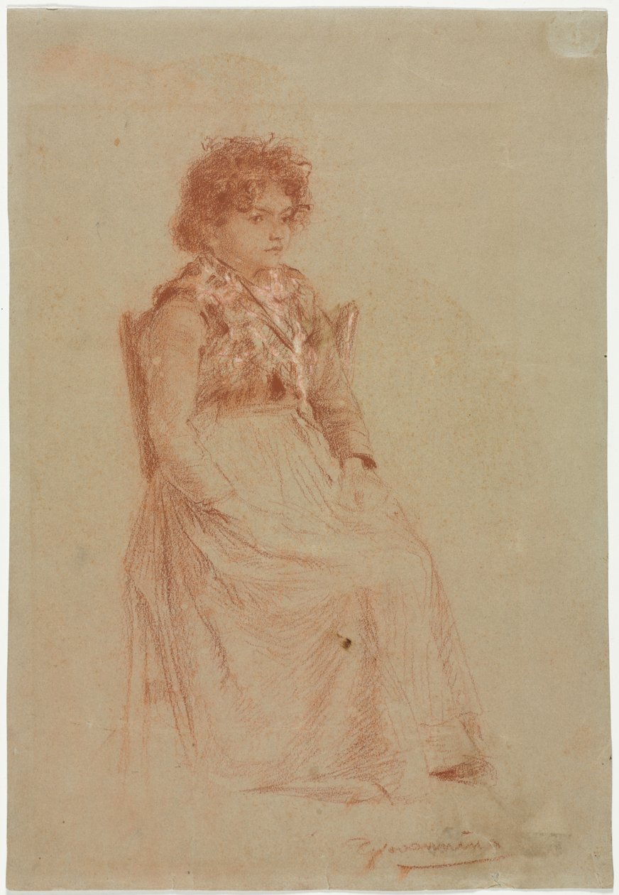Paysanne - Friedrich Gauermann
