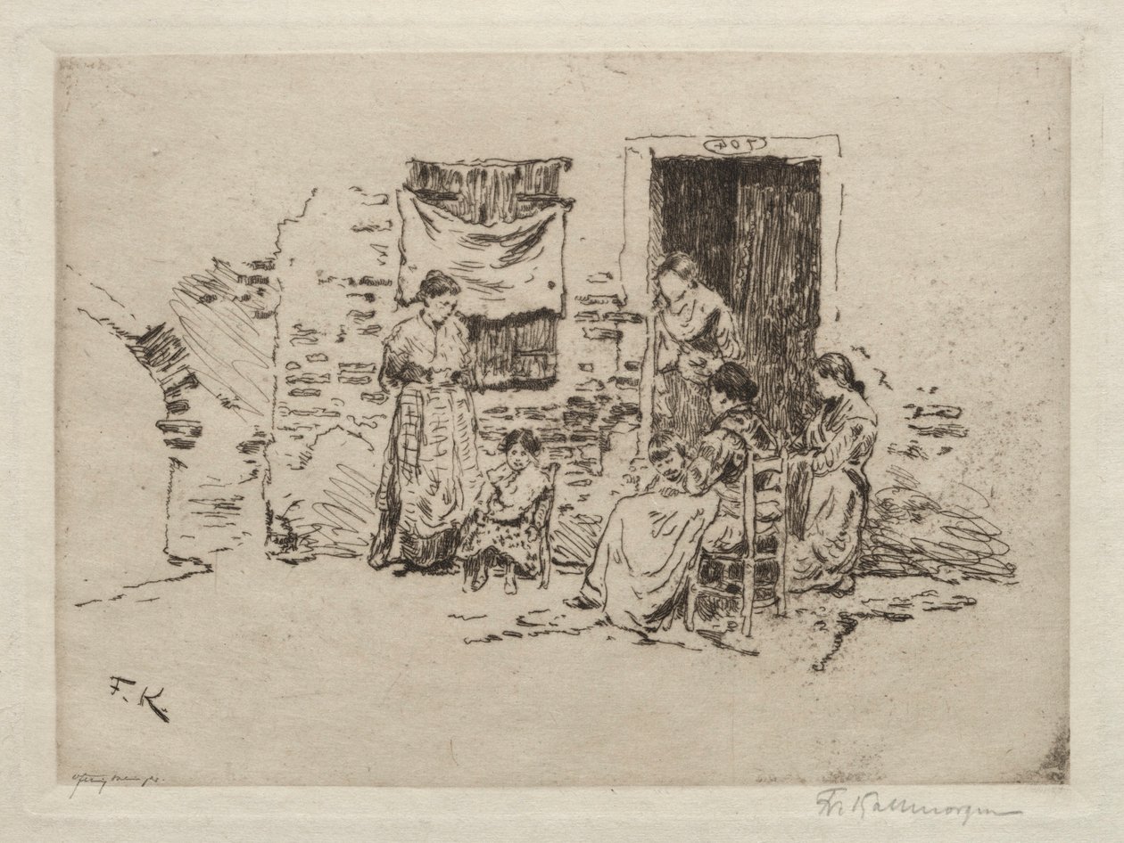 Chioggia - Friedrich Kallmorgan