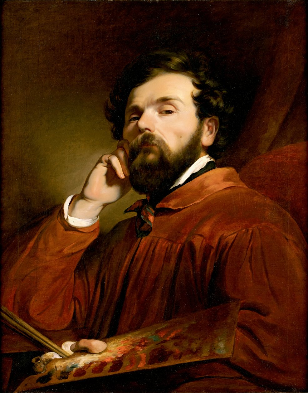 Autoportrait, après 1846 - Friedrich Ritter von Amerling