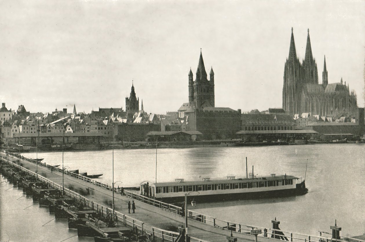 Cologne, Allemagne, 1895 - Frith and Co