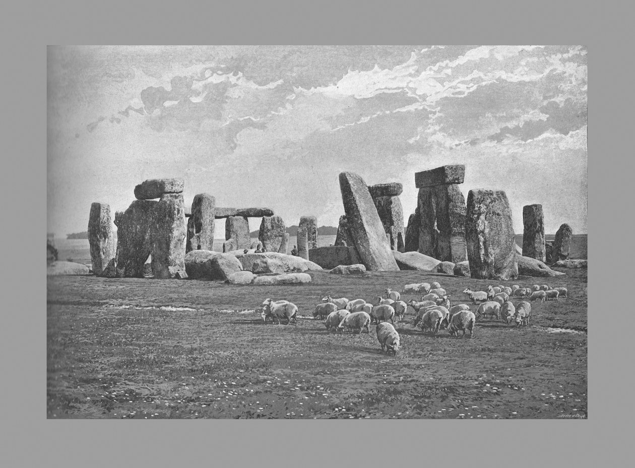 Stonehenge, vers 1900 - Frith and Co