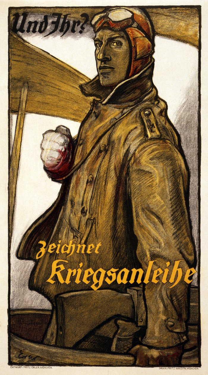 Und Ihr Zeichnet Kriegsanleihe - Fritz Erler