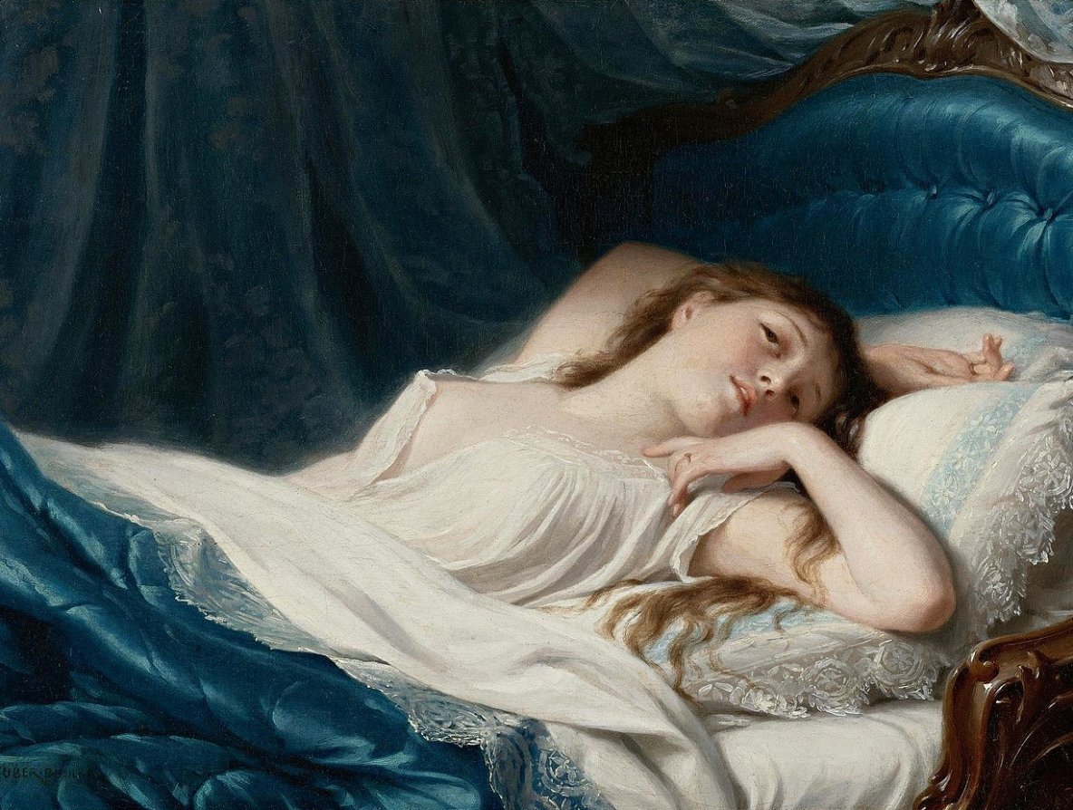 Beauté allongée - Fritz Zuber Buhler
