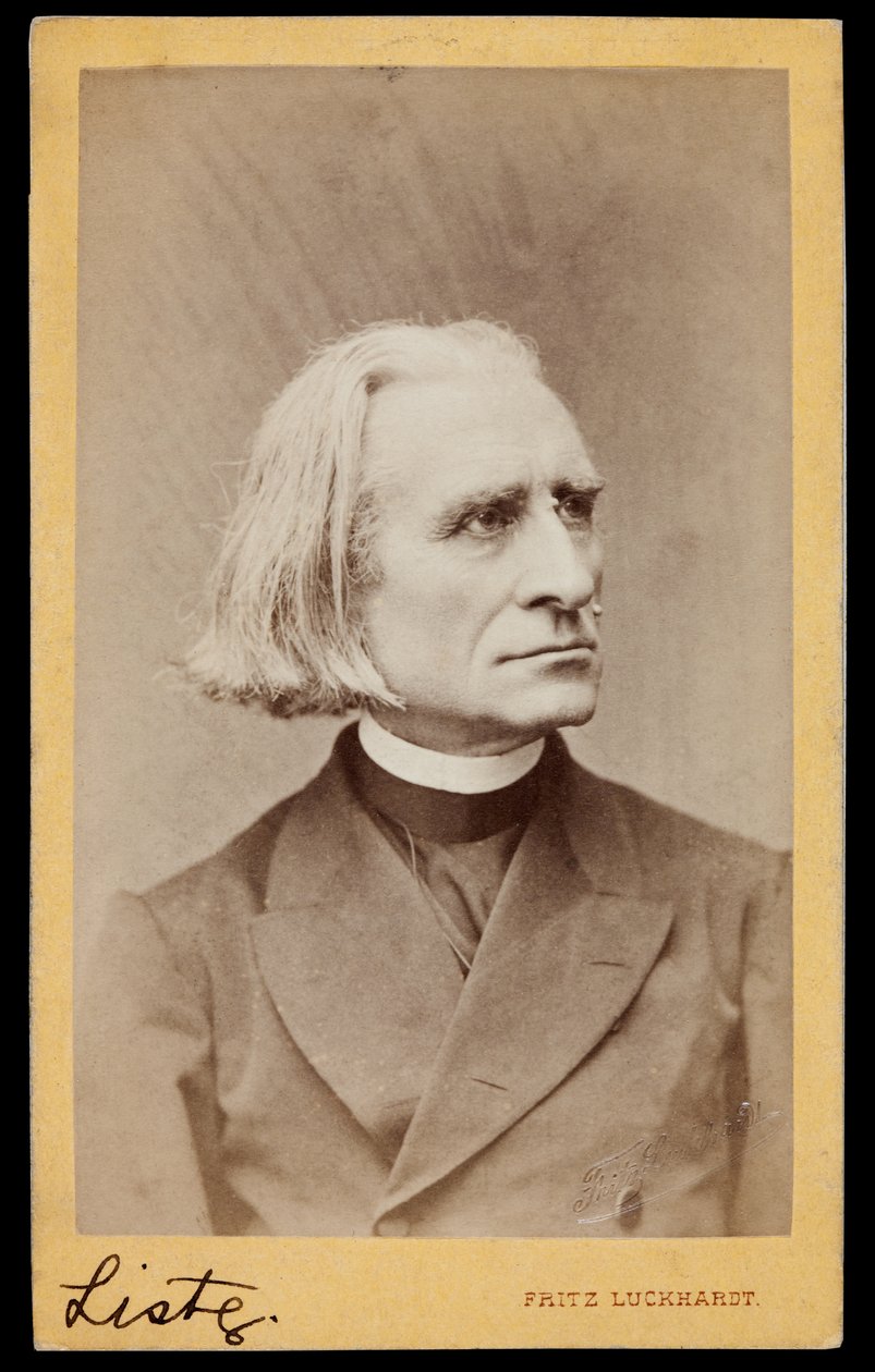 Portrait de Franz Liszt - Fritz Luckhardt
