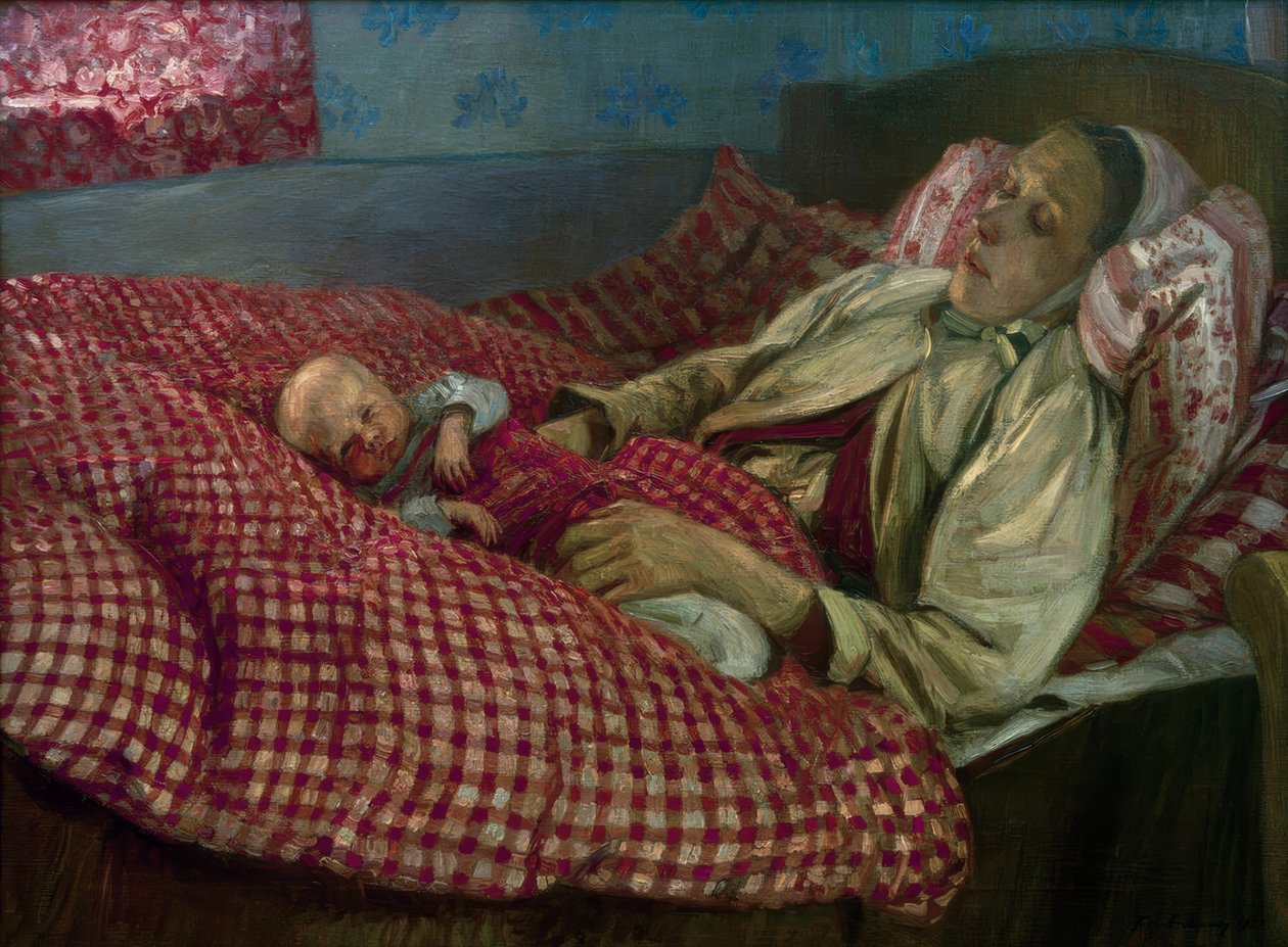 L’accouchée - Fritz Mackensen