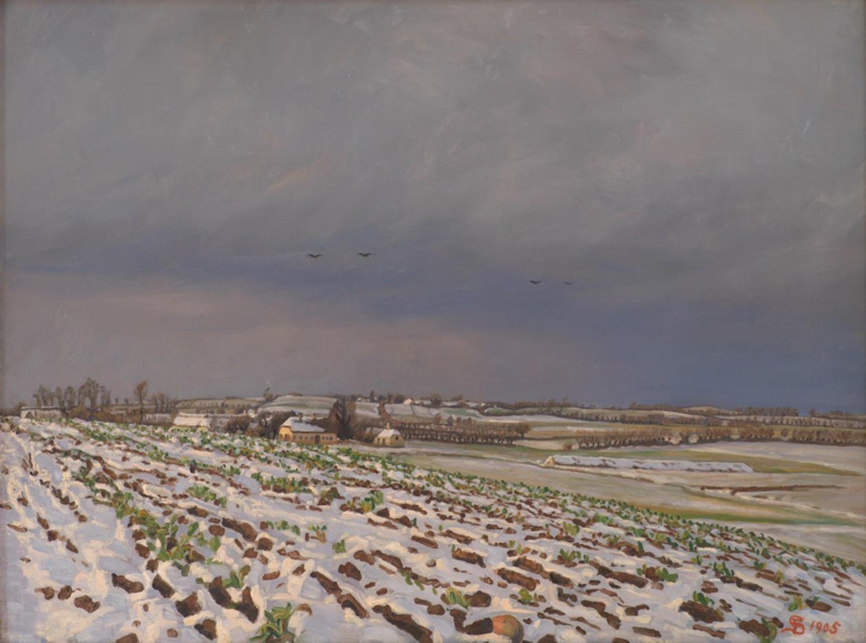 Première neige - Fritz Syberg