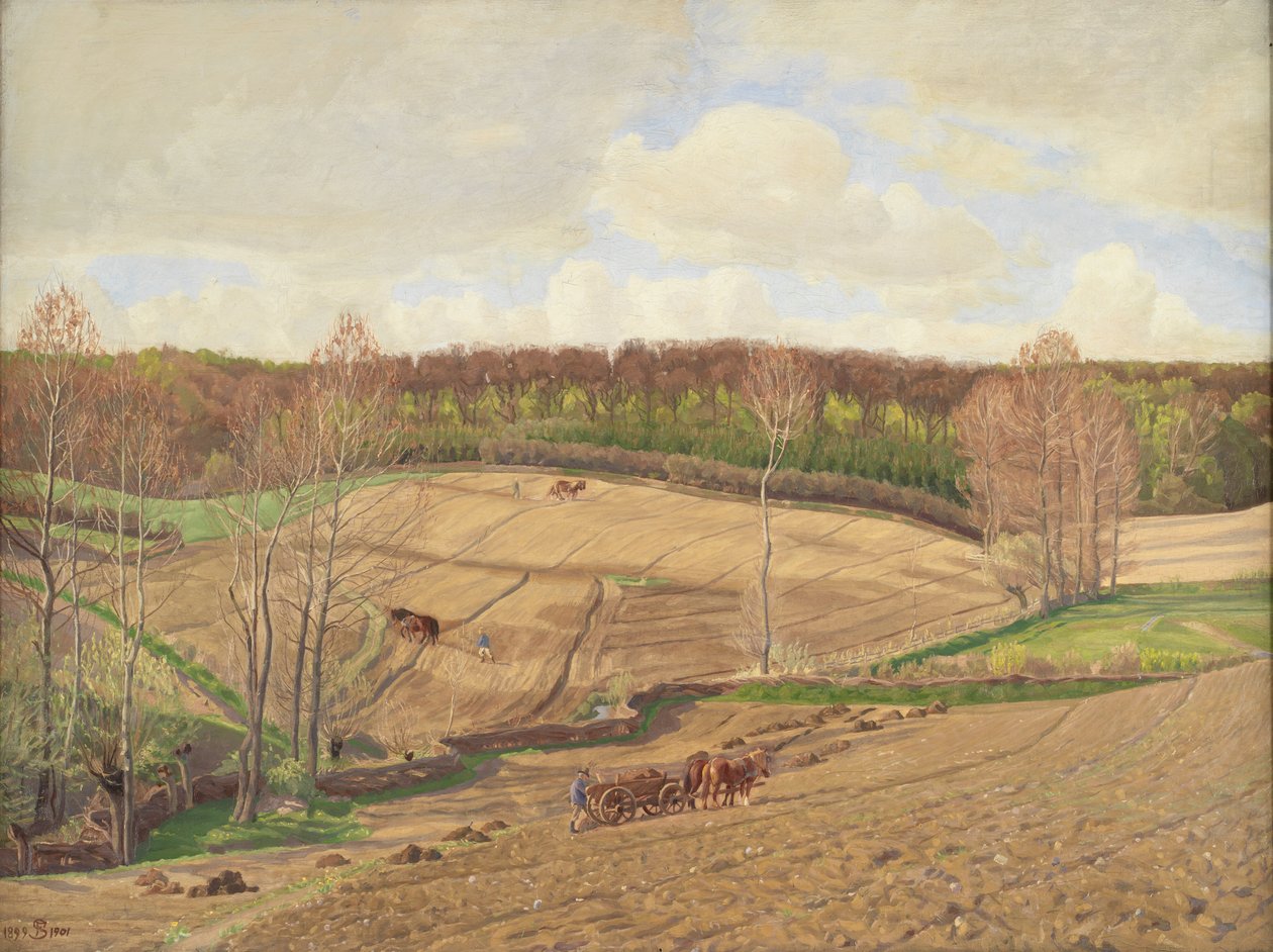 Au printemps - Fritz Syberg