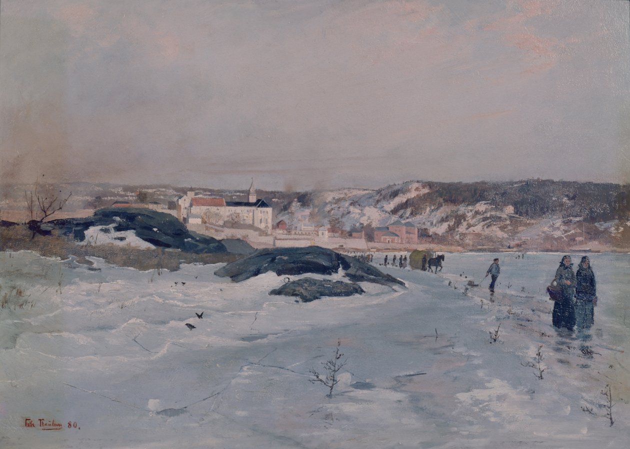 De Tyvholmen - Fritz Thaulow