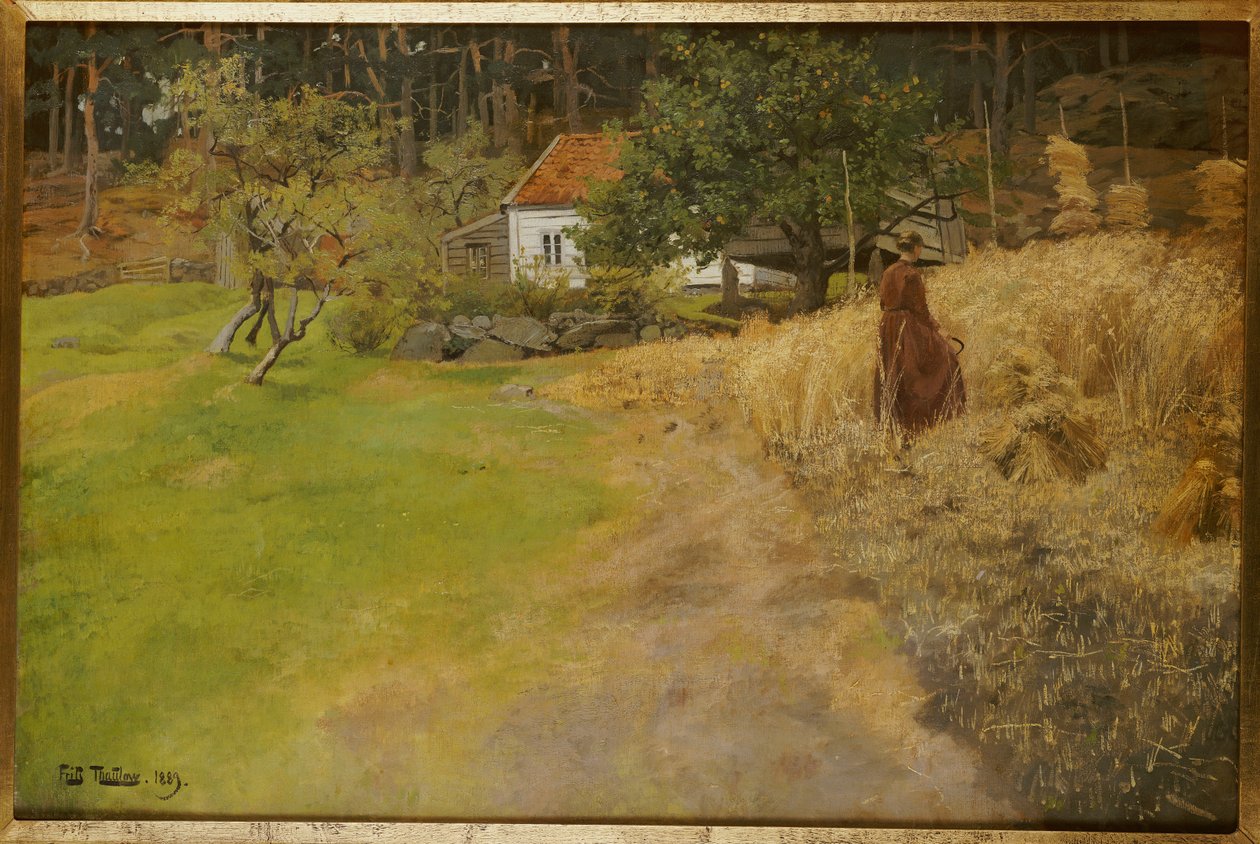 Fenaison, Stord, 1889 - Frits Thaulow