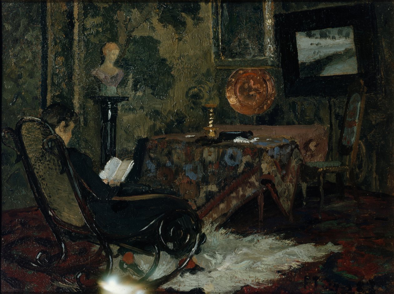 Intérieur, Grini - Fritz Thaulow