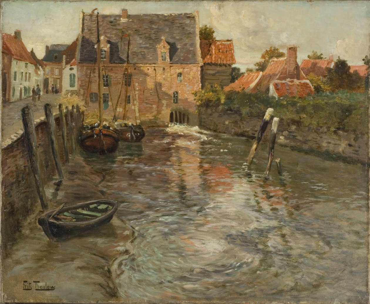 Eau basse - Frits Thaulow