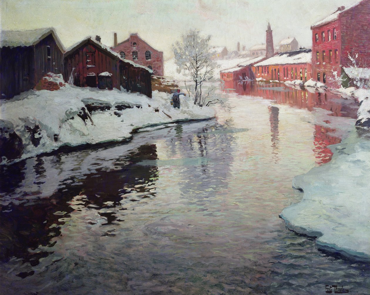 Rivière Lysaker - Fritz Thaulow