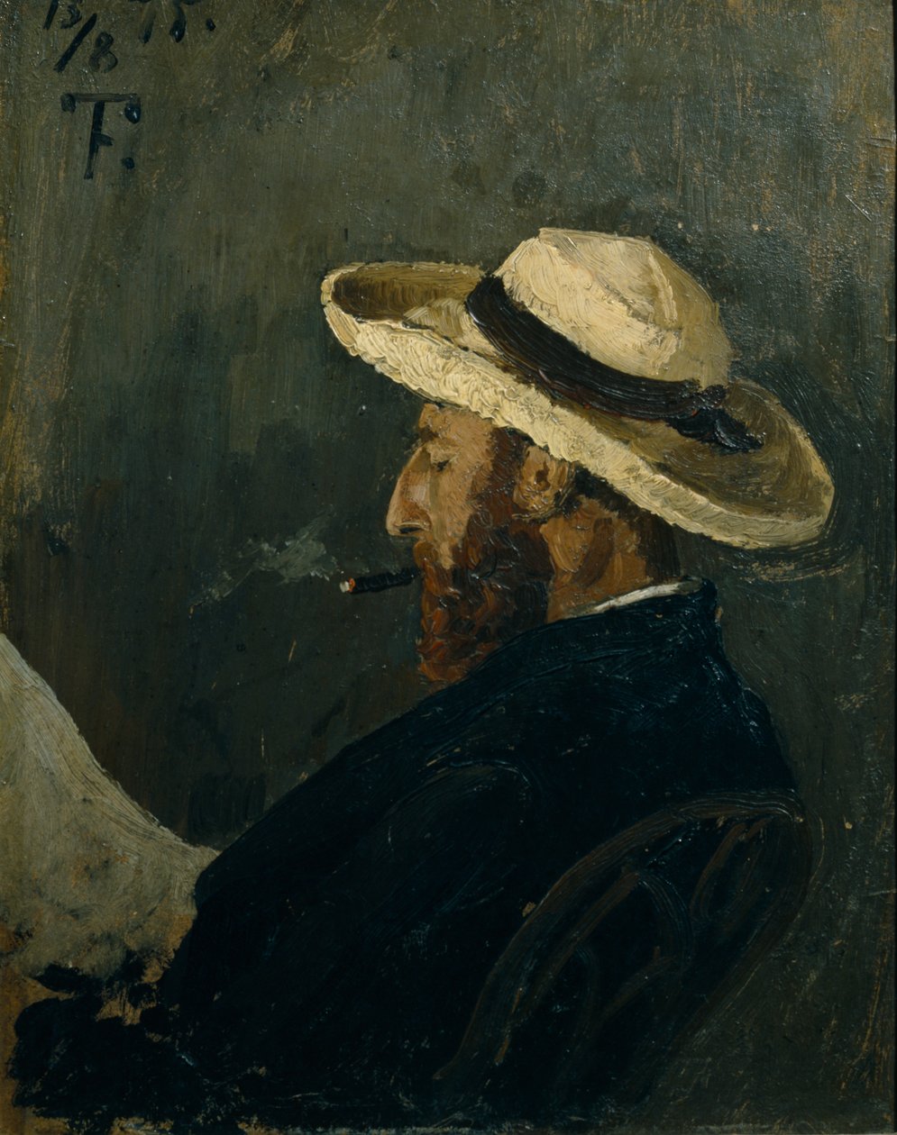 Portrait de Fredrik Collett - Fritz Thaulow