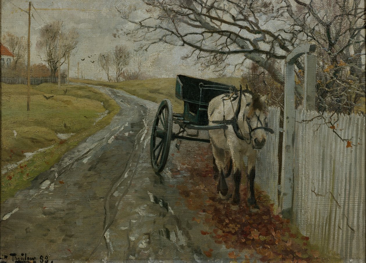Le cheval du docteur - Fritz Thaulow