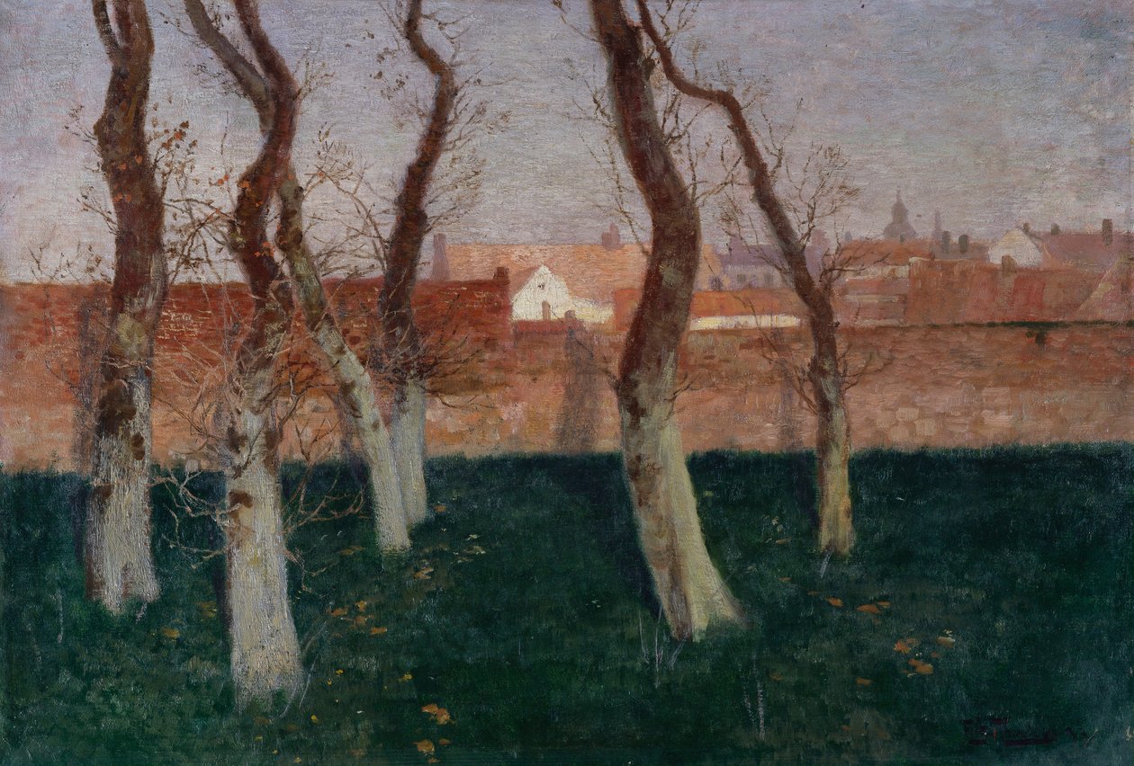 Le Jardin Clos, 1893 - Frits Thaulow