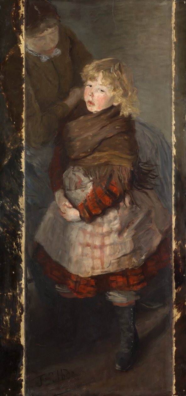 Mère et enfant - Fritz von Uhde