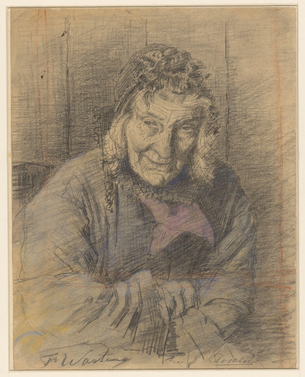 Portrait de Rosalie - Froukje Wartena